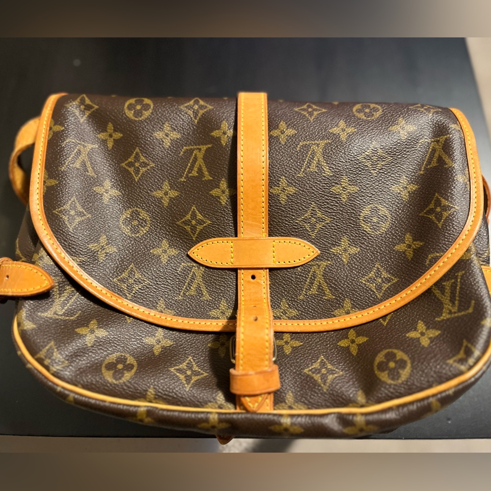 *AUTHENTIC* Louis Vuitton Vintage Saumur 30 Messenger Shoulder Bag - Picture 7 of 8